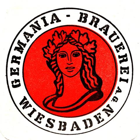 wiesbaden wi-he germania quad 1a (185-m frauenkopf-schwarzrot) 